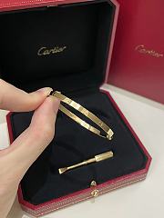 Okify Cartier Love Bracelet Yellow Gold - 6