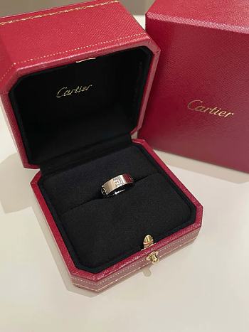 Okify Cartier Love Ring White Gold