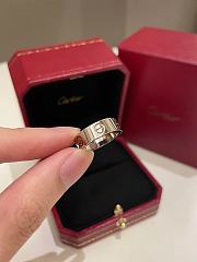 Okify Cartier Love Ring White Gold - 5