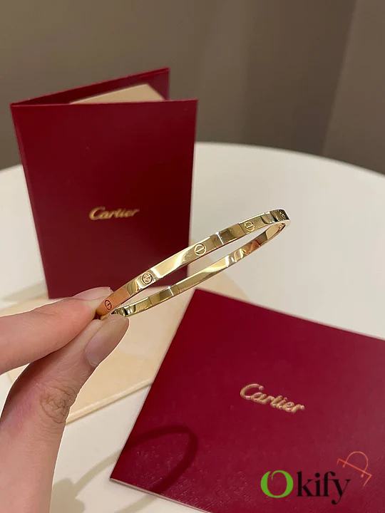 Okify Cartier Love Bracelet Small Yellow Gold - 1