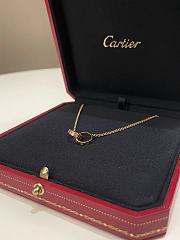 Okify Cartier Love Necklace Rose Gold - 3
