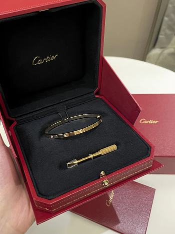 Okify Cartier Love Bracelet 6 Diamonds Yellow Gold