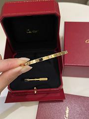 Okify Cartier Love Bracelet 6 Diamonds Yellow Gold - 6