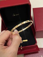 Okify Cartier Love Bracelet 6 Diamonds Yellow Gold - 2