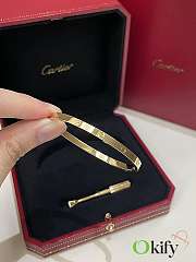Okify Cartier Love Bracelet Yellow Gold - 1