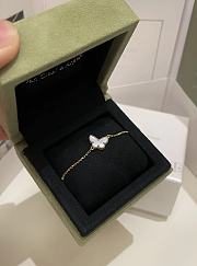Okify VCA Sweet Alhambra Butterfly Bracelet Yellow Gold Mother Of Pearl - 1