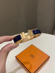 Okify Hermes Clic H Bracelet Blue Imerial  - 5