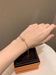 Okify Hermes Chaine D Ancre Verso Bracelet Rose Gold - 1