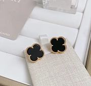 Okify VCA Vintage Alhambra Earrings Yellow Gold - 2