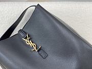 Okify YSL Le 5 A 7 Supple Large Smooth Leather Black  - 2