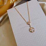 Okify LV Colour Blossom Necklace Pink Gold Pink Mother Of Pearl White Mother Of Pearl and Diamond Q94355 - 2
