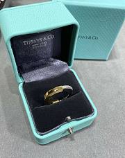 Okify Tiffany Lock Ring in Yellow and White Gold with Diamonds - 1