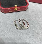 Okify Tiffany Lock Earrings with Diamonds Medium - 5