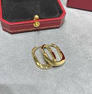 Okify Tiffany Lock Earrings with Diamonds Medium - 4