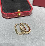 Okify Tiffany Lock Earrings with Diamonds Medium - 2