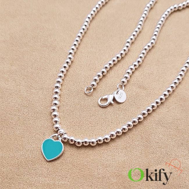 Okify Return to Tiffany Bead Necklace - 1