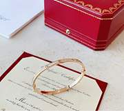 Okify Cartier Love Bracelet Small Model Paved Yellow Gold 3.75mm - 4