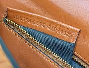 Okify Fendi Baguette Chain Midi Brown Nappa Leather Bag - 5