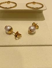 Okify LV Eclipse Pearls Earrings M01237 - 4