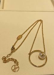 Okify LV Eclipse Pearls Necklace M01239 - 3