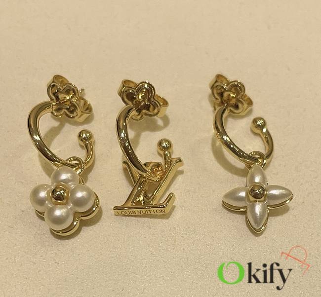 Okify LV Floragram Earrings M01025 - 1