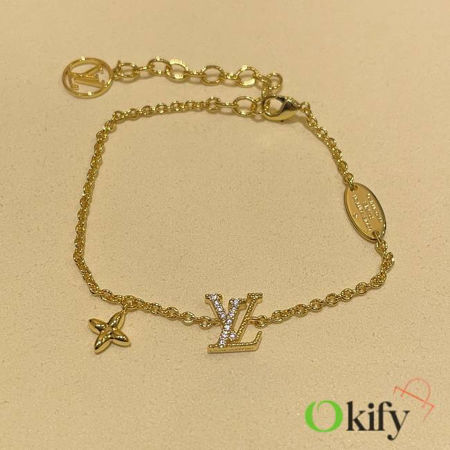 Okify LV Iconic Pearls Bracelet M1086A - 1