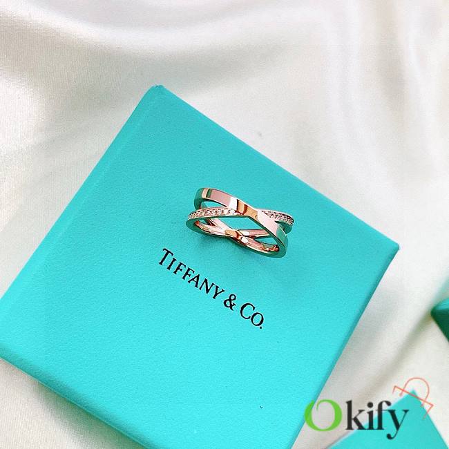 Okify Tiffany Atlas X Narrow Ring - 1