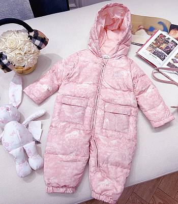 Okify Dior Snowsuit Baby Pink