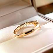 Okify Tiffany T T1 Ring in Rose Gold with Diamonds 2.5 mm - 5