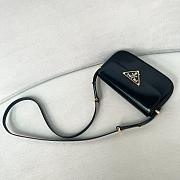 Okify Prada Patent Leather Shoulder Bag Black - 3