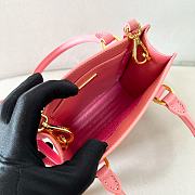 Okify Prada Saffiano Leather Handbag Petal Pink - 6