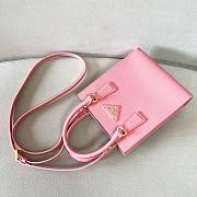 Okify Prada Saffiano Leather Handbag Petal Pink - 2