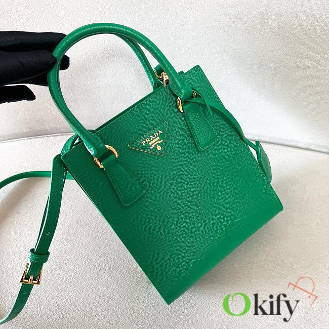 Okify Prada Saffiano Leather Handbag Mango - 1
