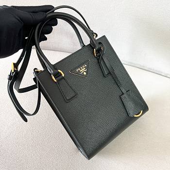 Okify Prada Saffiano Leather Handbag Black