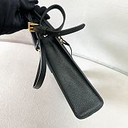 Okify Prada Saffiano Leather Handbag Black - 5