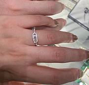 Okify Messika White Gold Diamond Ring Move Uno Pave - 1