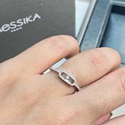 Okify Messika White Gold Diamond Ring Move Uno Pave - 5