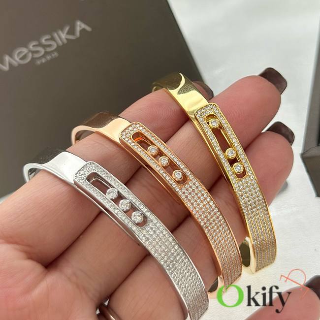 Okify Messika Diamond Bracelet Move Noa Pave Bangle - 1