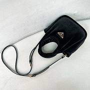 Okify Prada Padded Velvet Mini Handbag Black - 3