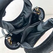 Okify Prada Padded Velvet Mini Handbag Black - 5