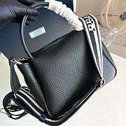 Okify Prada Small Leather Handbag Black - 6