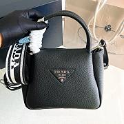 Okify Prada Small Leather Handbag Black - 3
