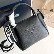 Okify Prada Small Leather Handbag Black - 2