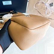 Okify Prada Small Leather Handbag Beige - 4