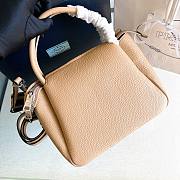 Okify Prada Small Leather Handbag Beige - 3