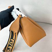 Okify Prada Small Leather Handbag Brown - 5