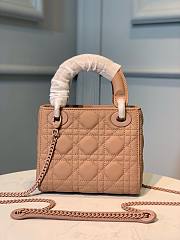 Okify Mini Lady Dior Bag Ultramatte Cannage Calfskin - 4