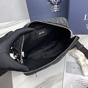 Okify Safari Bag With Strap Black Dior Oblique Jacquard - 6