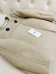 Okify Celine Jacket Suede Cream 13498 - 4