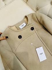 Okify Celine Jacket Suede Cream 13498 - 1